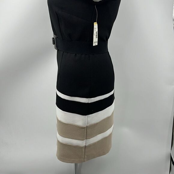 Covington short sleeve color block dress size 12 - Picture 4 of 6